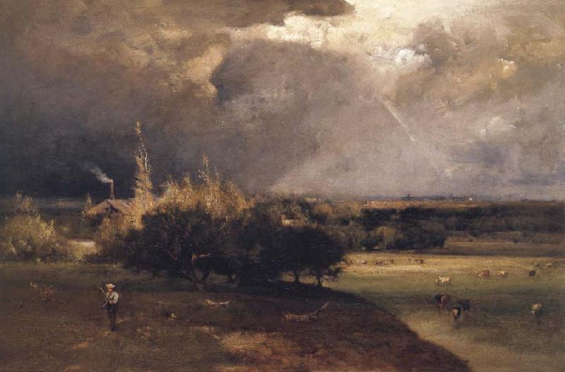 George Inness The Coming Storm oil painting image